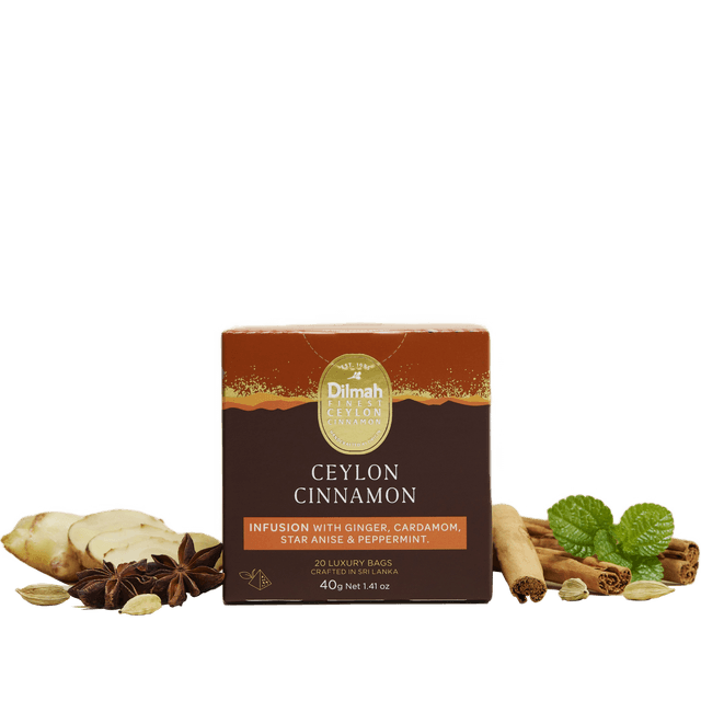 Ceylon Cinnamon Infusion with Ginger, Cardamom, Star Anise & Peppermint