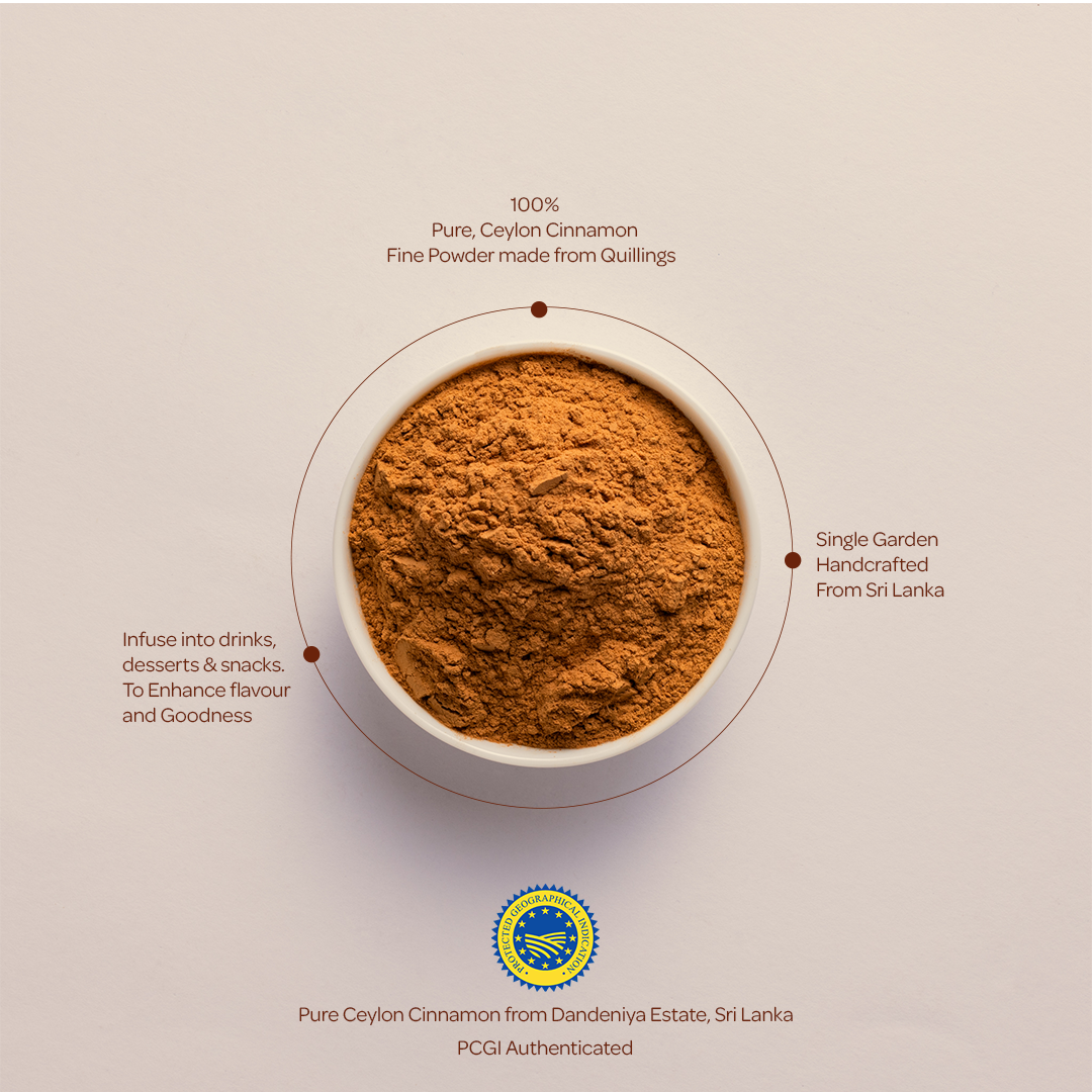 Ceylon Cinnamon Fine Powder-100g