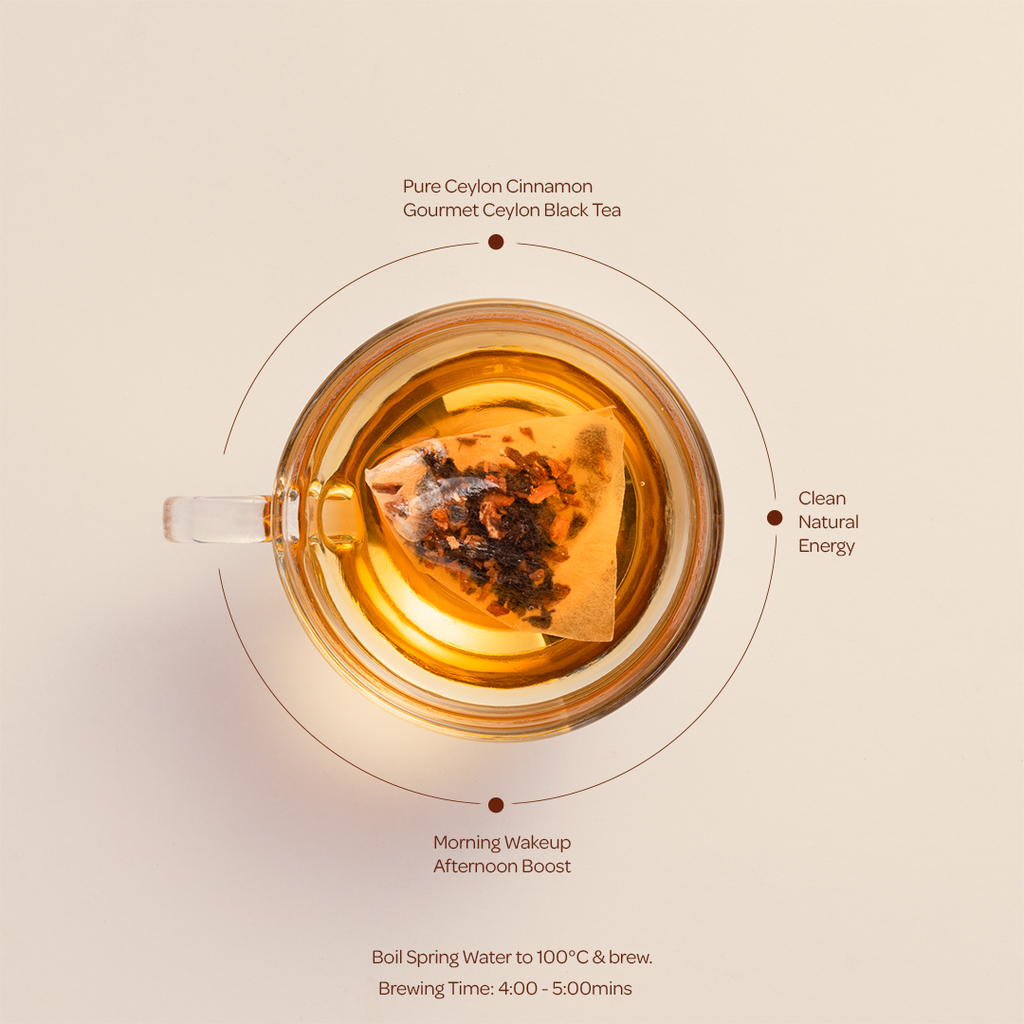 Ceylon Cinnamon Infusion with Gourmet Ceylon Tea-20 Luxury Bags