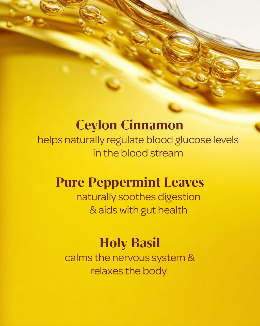Ceylon Cinnamon Infusion with Peppermint and Holy Basil-20 Luxury Tea Bags